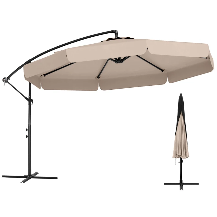Parasol ogrodowy 305 cm z pokrowcem