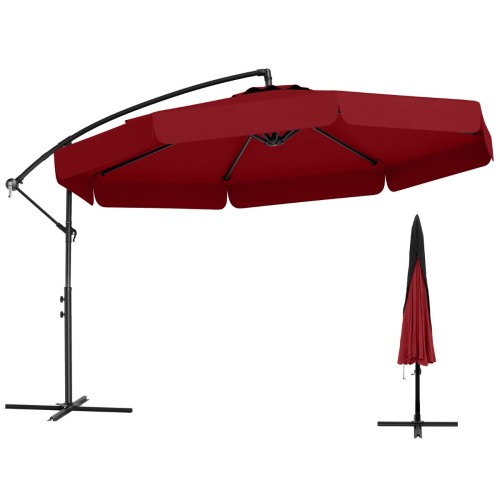 Parasol ogrodowy 305 cm z pokrowcem