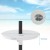 Regulowany stolik pod parasol ogrodowy