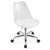 Fotel biurowy regulowany bezbarwny - glamour ghost chair