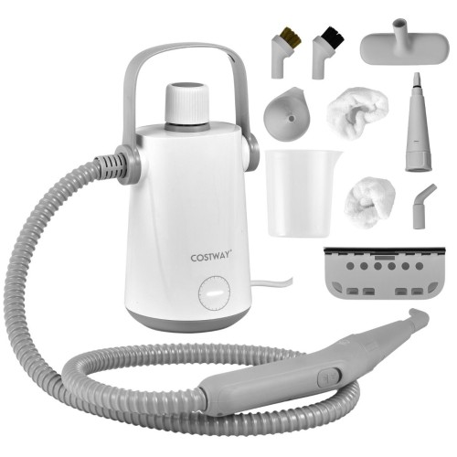 Parownica ręczna 1000W z 9 akcesoriami – myjka parowa