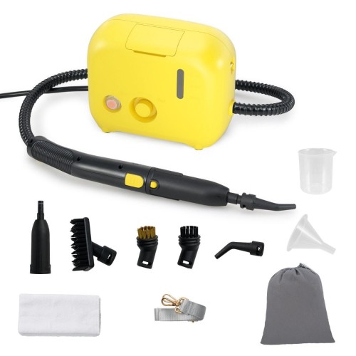 Myjka parowa ręczna 1600W - myjka parowa do domu bez chemii