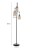Lampa podłogowa z 3 wiszącymi kloszami