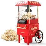 Retro maszyna do popcornu w stylu cyrkowym