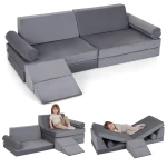 10-częściowa modułowa sofa dla dzieci