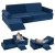 10-częściowa modułowa sofa dla dzieci