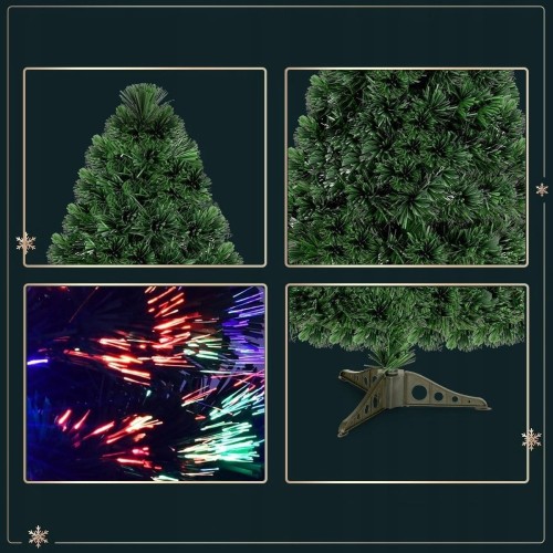 Sztuczna choinka świąteczna 90cm ze światami LED