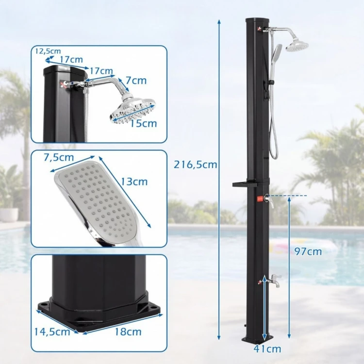 Prysznic solarny 35 l