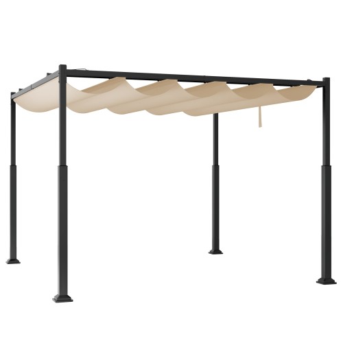 Pergola z rozsuwanym dachem