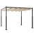 Pergola z rozsuwanym dachem