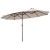 Podwójny parasol ogrodowy na taras 470 cm