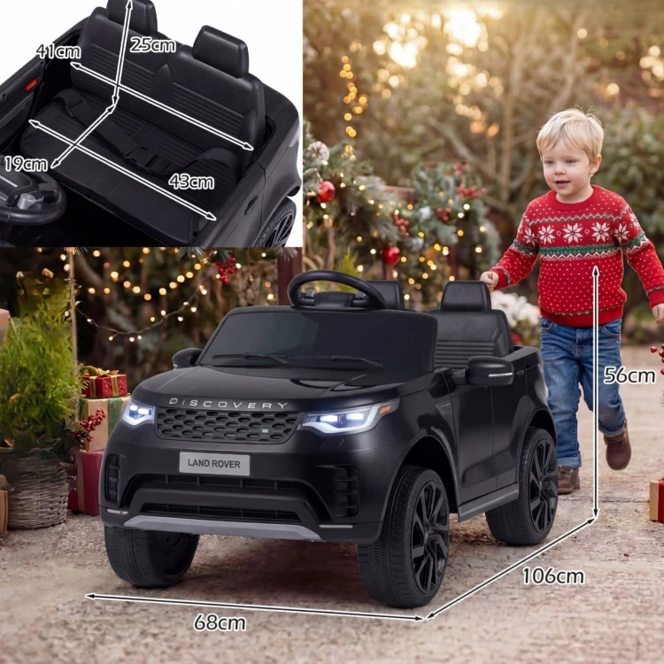 Elektryczny samochód Land Rover dla dzieci