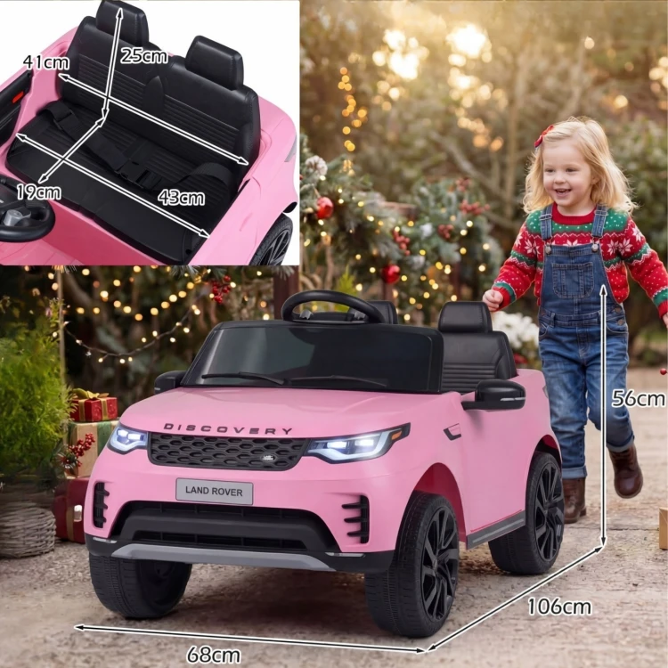 Elektryczny samochód Land Rover dla dzieci