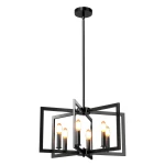 Industrialna lampa sufitowa z regulowaną wysokością