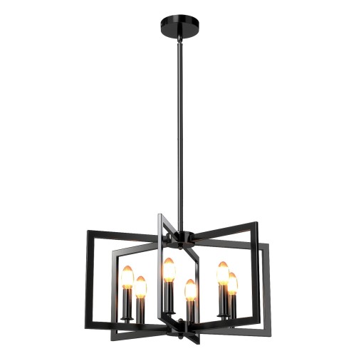 Industrialna lampa sufitowa z regulowaną wysokością