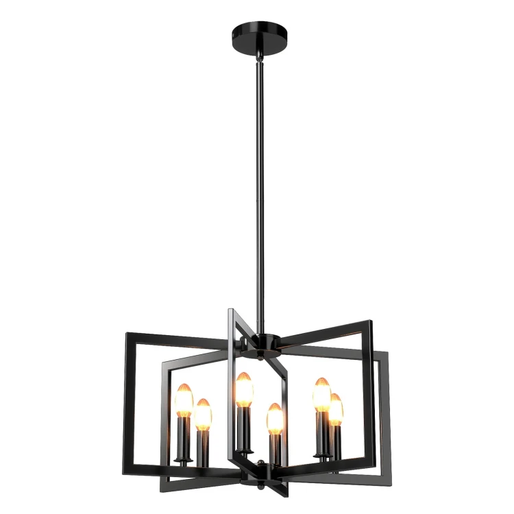 Industrialna lampa sufitowa z regulowaną wysokością