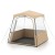 Przezroczysty namiot kempingowy typu pop-up 183 x 135 x 175 cm