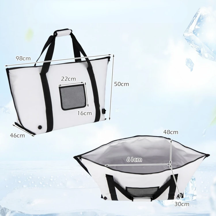 Wodoodporna torba na ryby 60L
