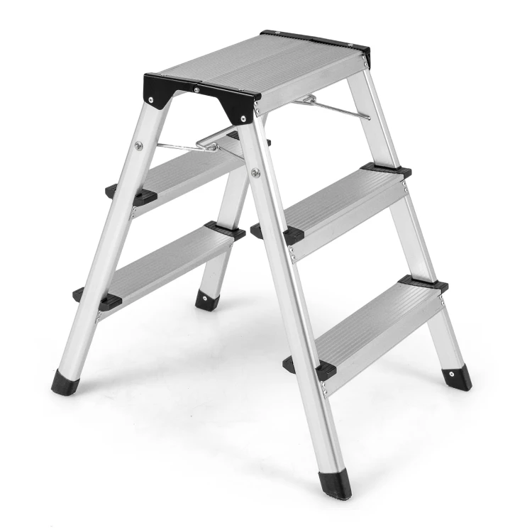 3-stopniowa drabinka z aluminium