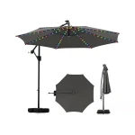 Parasol ogrodowy z LED 
