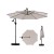Parasol ogrodowy z LED