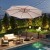 Parasol ogrodowy z LED