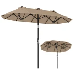 Podwójny parasol ogrodowy