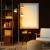 Lampa podłogowa z 3 kloszami 163 cm