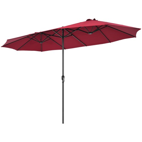 Podwójny parasol ogrodowy