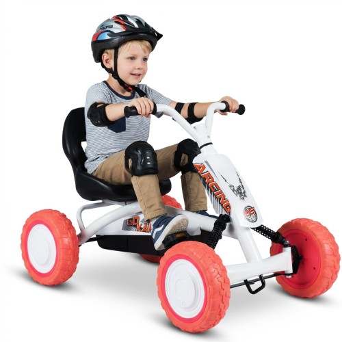 Gokart dziecięcy na pedały z regulowanym siedziskiem