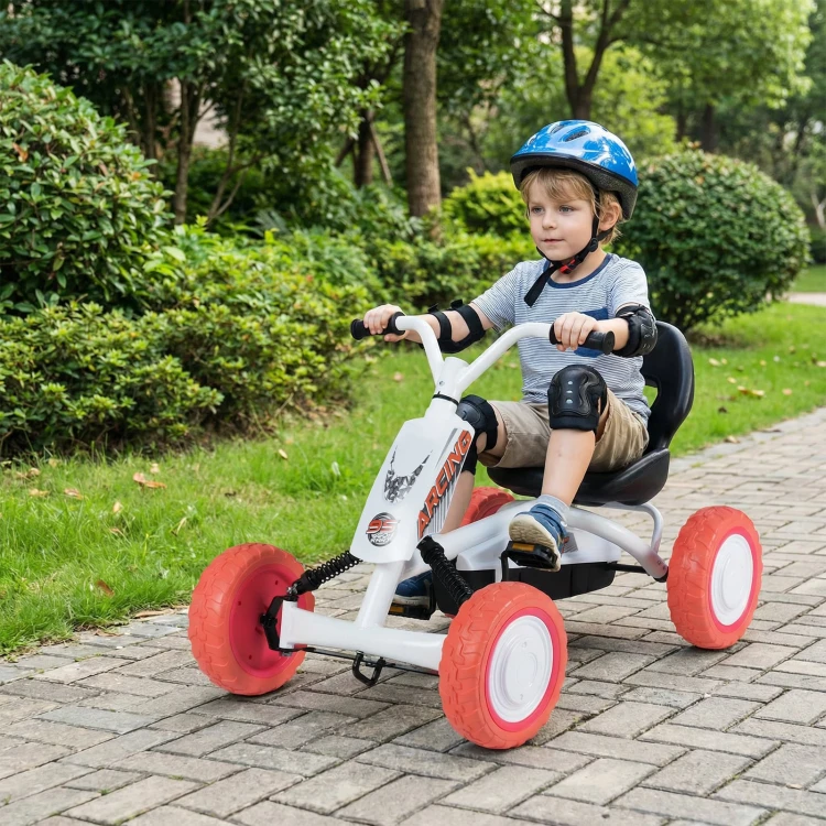 Gokart dziecięcy na pedały z regulowanym siedziskiem