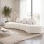 Modułowa sofa piankowa ze sztruksowym obiciem