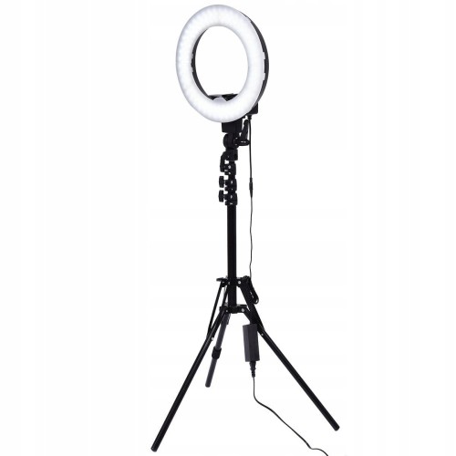 Lampa pierścieniowa fotograficzna led ze statywem