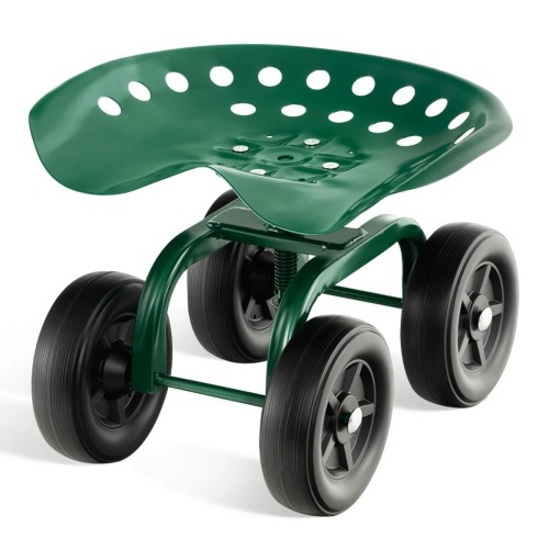 Obrotowy taboret ogrodowy 360°