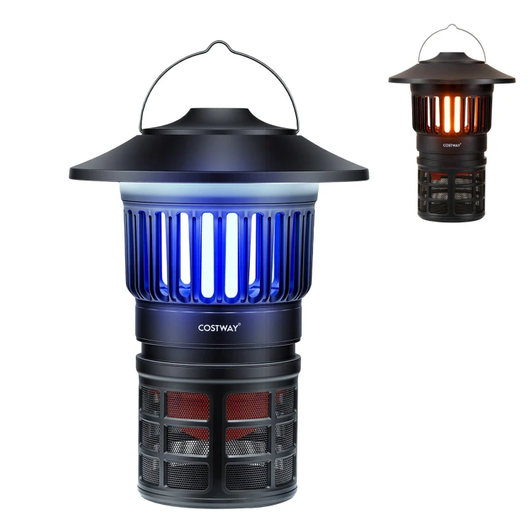 Lampa ogrodowa na komary