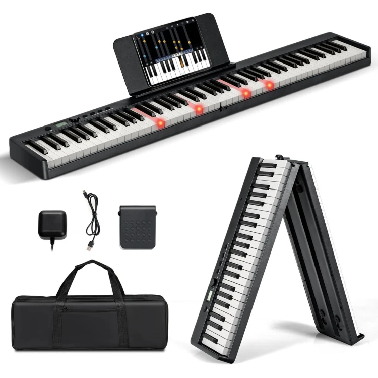 Składany 88-klawiszowy keyboard