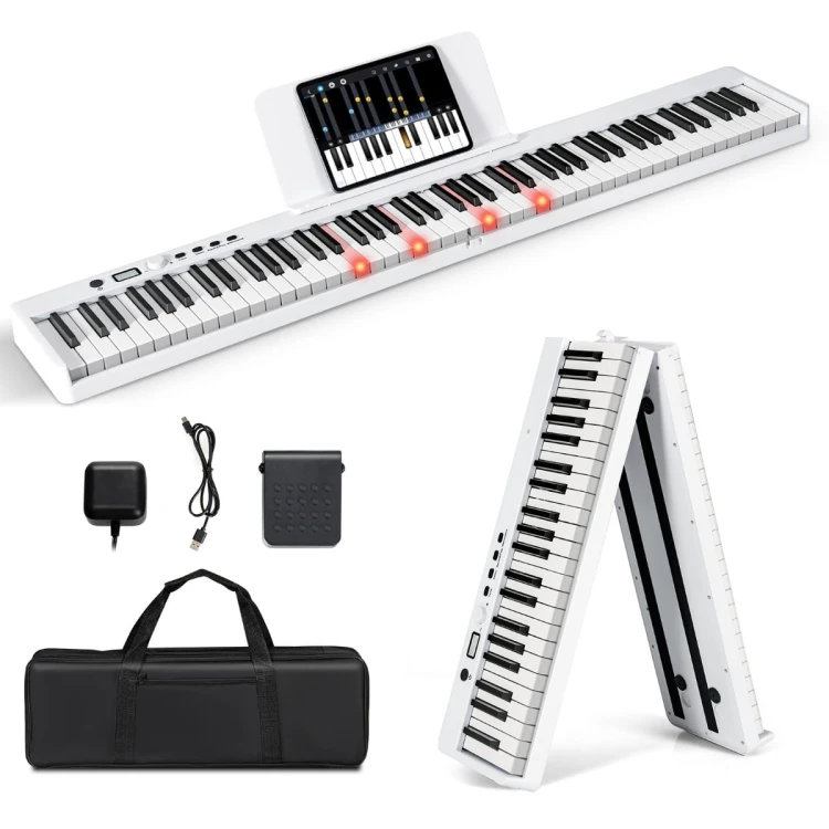 Składany 88-klawiszowy keyboard