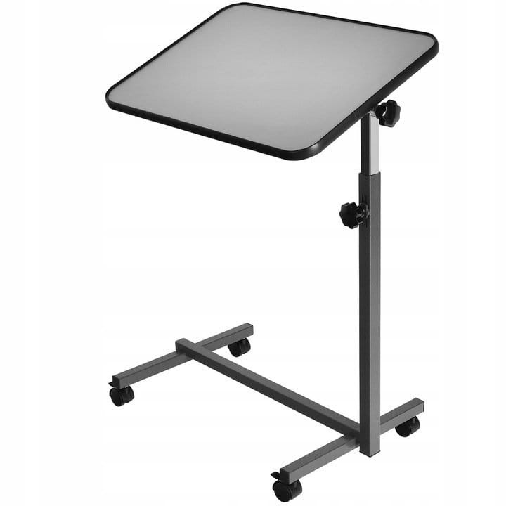 Regulowane biurko stolik pod laptopa na kółkach