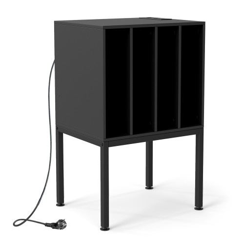Szafka na gramofon z wbudowaną stacją ładującą