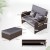 Sofa ogrodowa z regulowanym oparciem