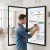 Zamykana witryna informacyjna z magnetyczną tablicą 90x60 cm