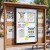 Zamykana witryna informacyjna z magnetyczną tablicą 90x60 cm