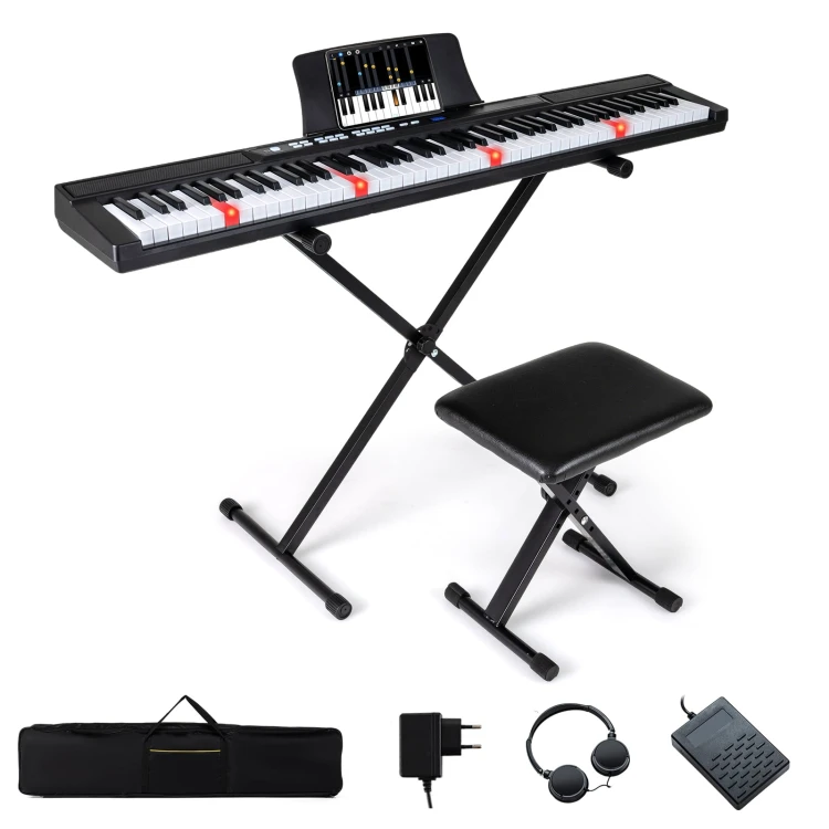 88-klawiszowy keyboard z regulowaną podstawą