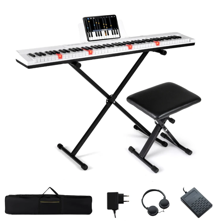 88-klawiszowy keyboard z regulowaną podstawą
