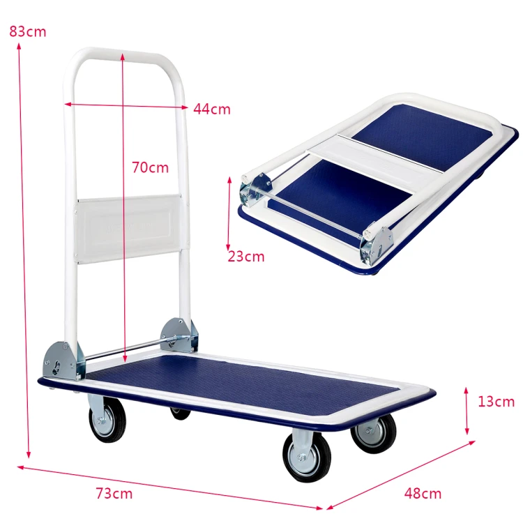 Składany wózek transportowy 150 kg