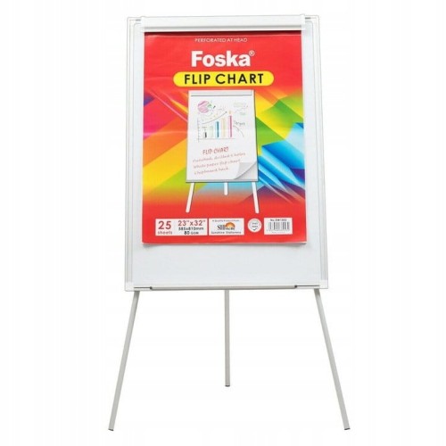 Tablica magnetyczna suchościeralna flipchart 71x101 cm