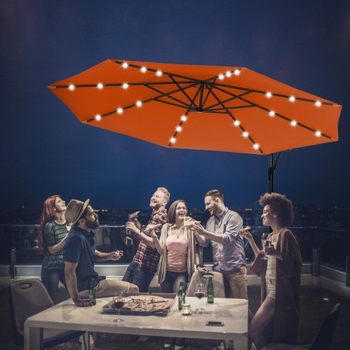 Parasol ogrodowy na balkon taras z wysięgnikiem 300 cm