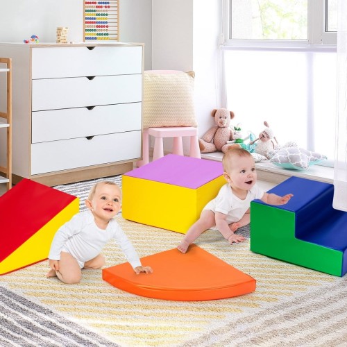 Klocki edukacyjne piankowe dla dzieci 4 elementy