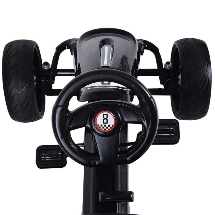 Gokart na pedały auto dla dzieci solidne koła EVA