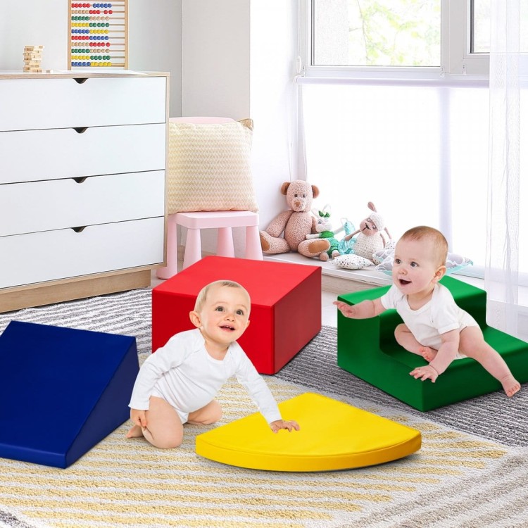 Klocki edukacyjne piankowe dla dzieci 4 elementy